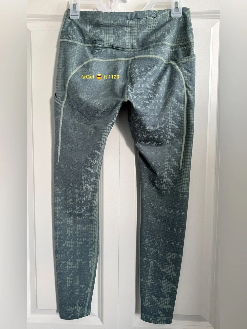 Nike Dri-FIT ADV Epic Luxe Women's Running Leggings with Pockets DD6490-357 - Picture 5 of 15